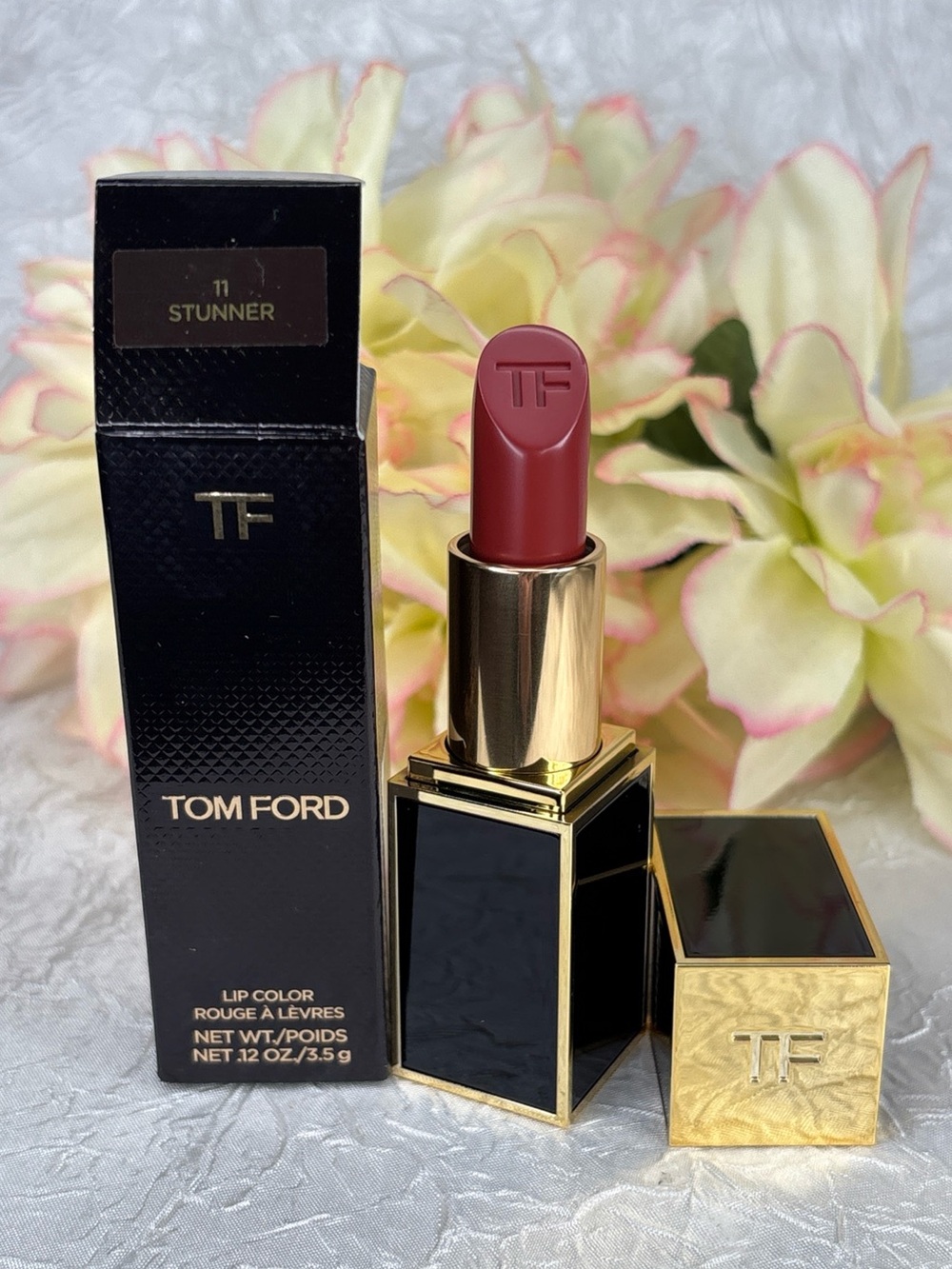 TOM FORD LIP COLOR ~ 11 Stunner ~ Full Size .12oz/3.5g New In Box